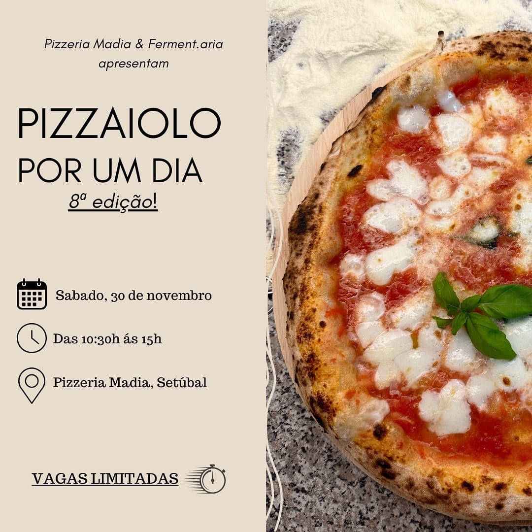 Pizzaiolo por um dia 8 edicão Fermentaria Pizzeria Madia